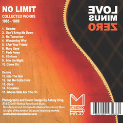 LOVE MINUS ZERO album 'NO LIMIT'  MR 37